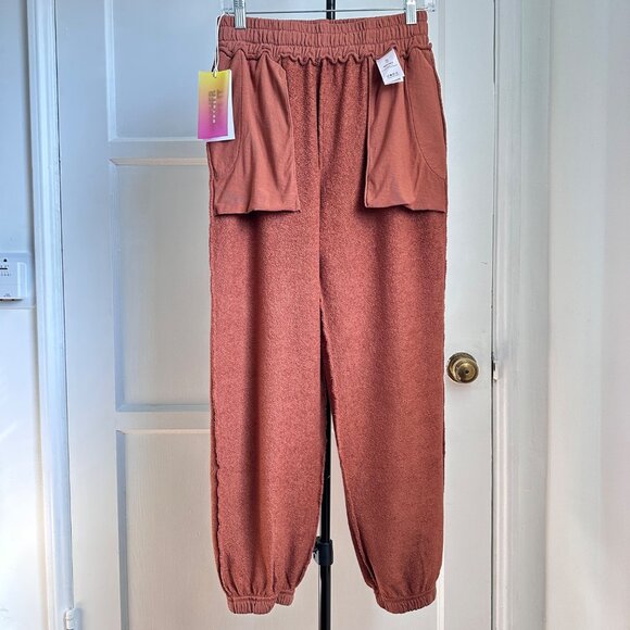 NWT MOTHER DENIM Women's Knock Out Ankle Pant Mocha Bisque 100% Cotton Sz S $188 - Picture 14 of 16